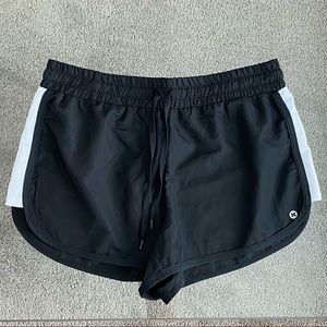 X-Dri Black Lightweight Athletic Shorts